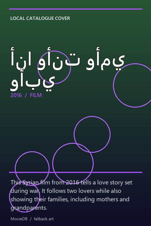 أنا وأنت وأمي وأبي poster