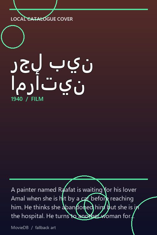 رجل بين امرأتين poster