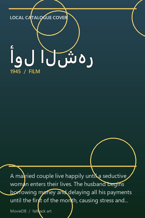 أول الشهر poster