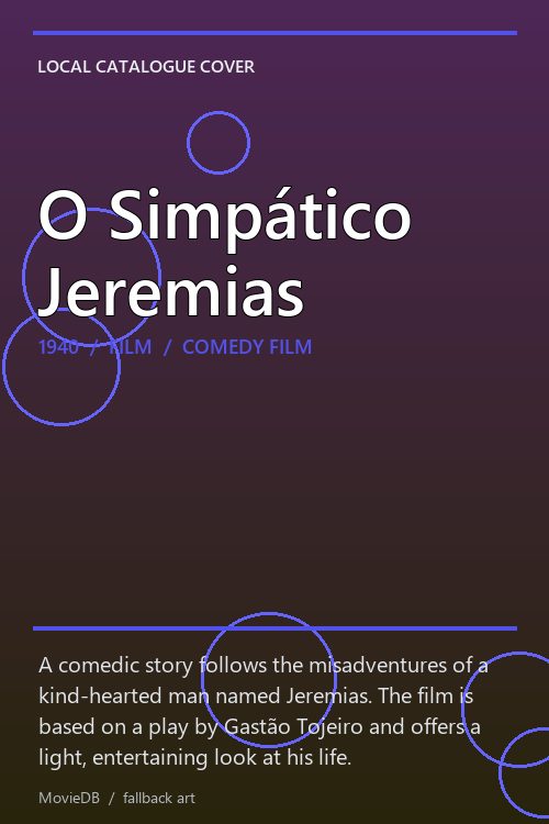 O Simpático Jeremias poster
