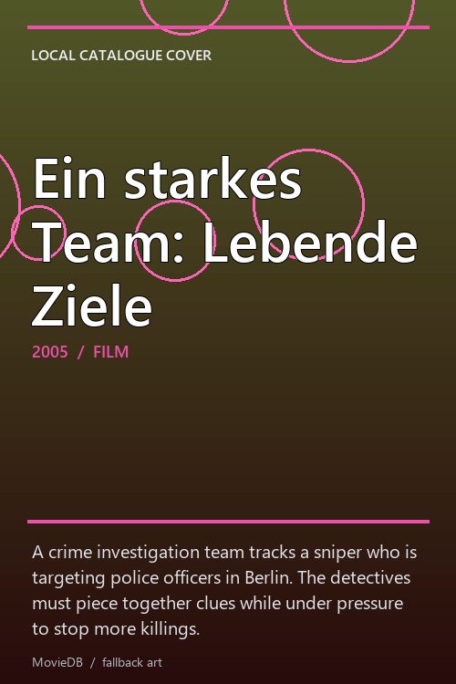 Ein starkes Team: Lebende Ziele poster