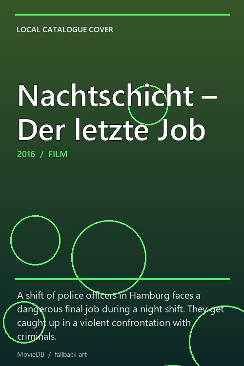 Nachtschicht – Der letzte Job poster