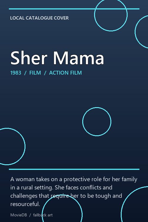 Sher Mama poster