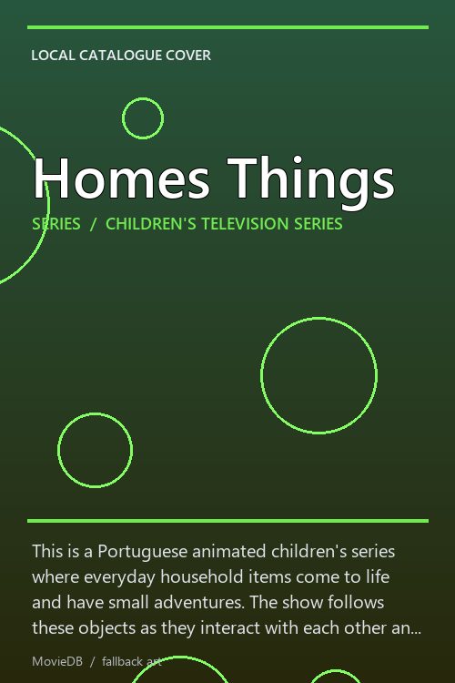 Homes Things poster