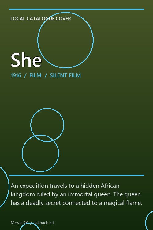 She poster