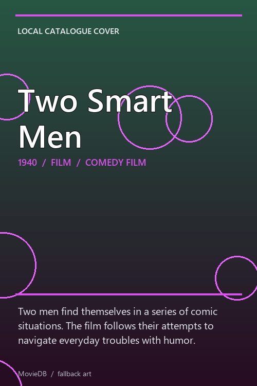 Two Smart Men poster