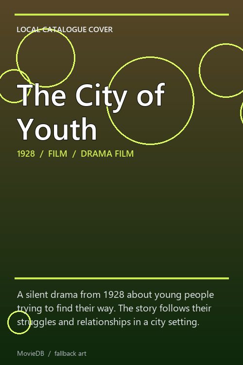 The City of Youth poster