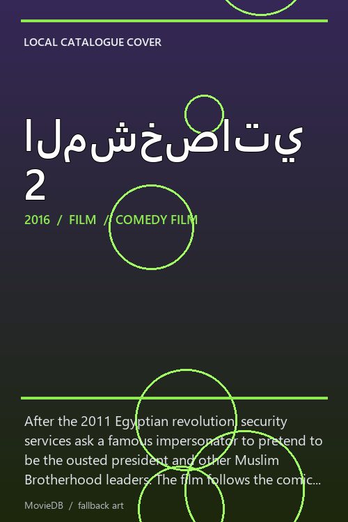 المشخصاتي 2 poster
