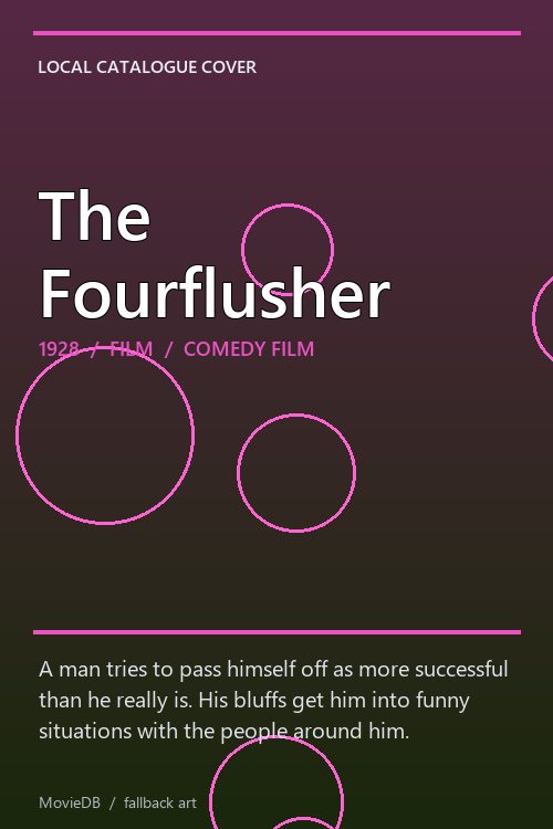 The Fourflusher poster
