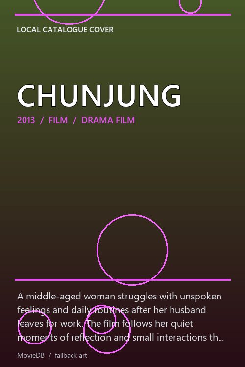 CHUNJUNG poster