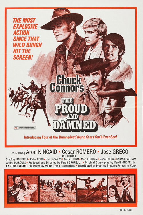 The Proud and the Damned poster