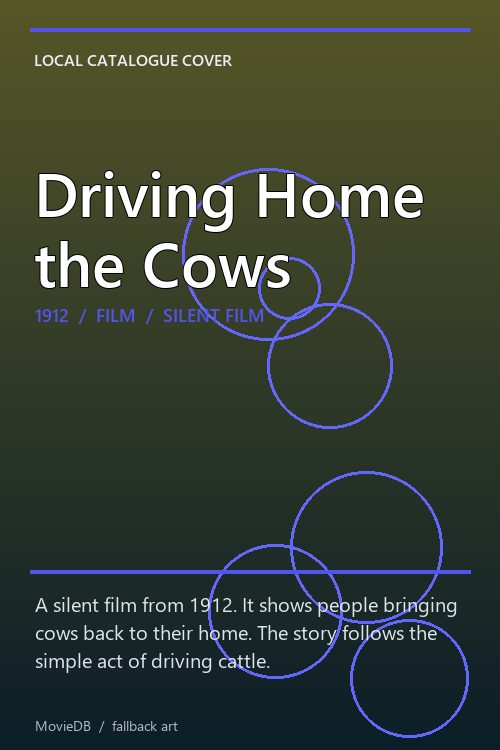 Driving Home the Cows poster