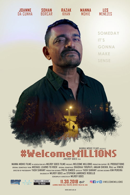 WELCOME M1LL10NS poster