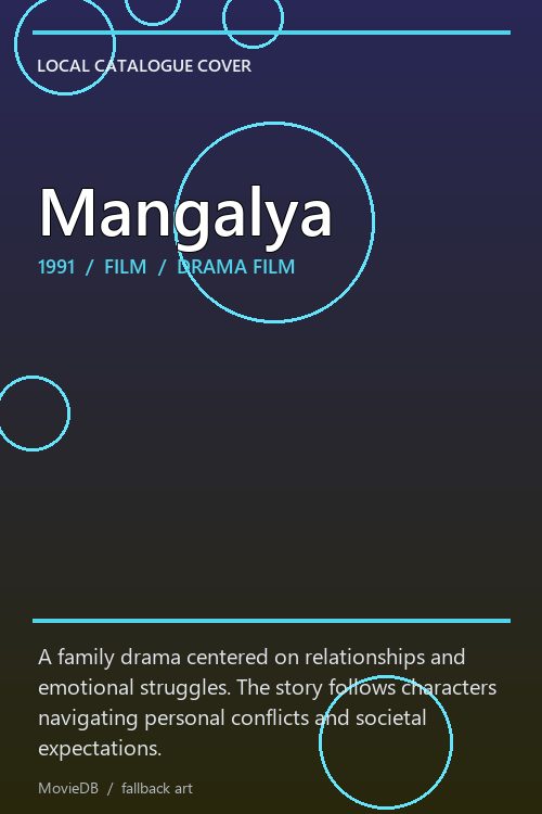 Mangalya poster