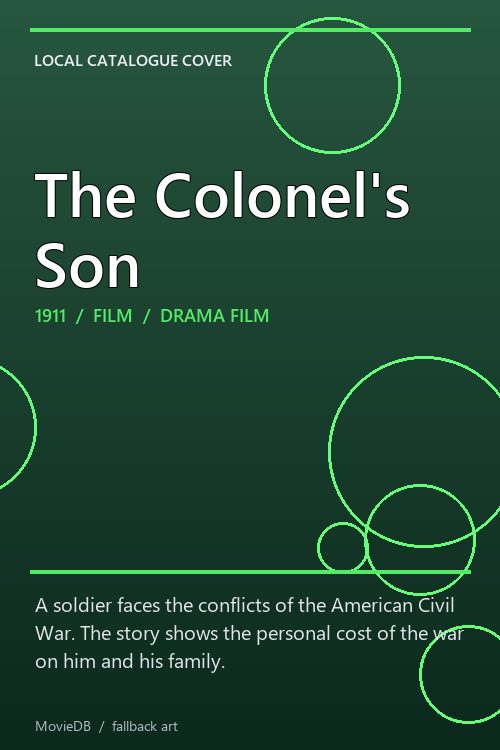The Colonel's Son poster