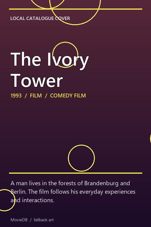The Ivory Tower poster