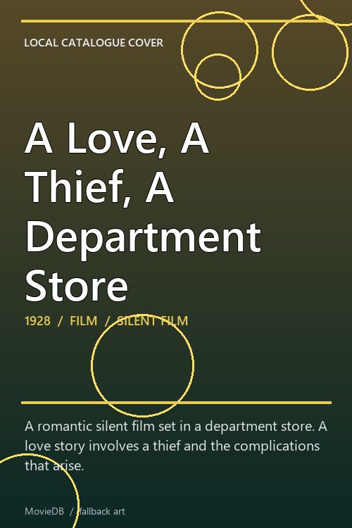 A Love, A Thief, A Department Store poster