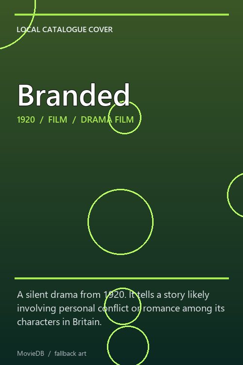 Branded poster
