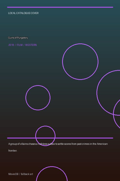 Guns of Purgatory poster