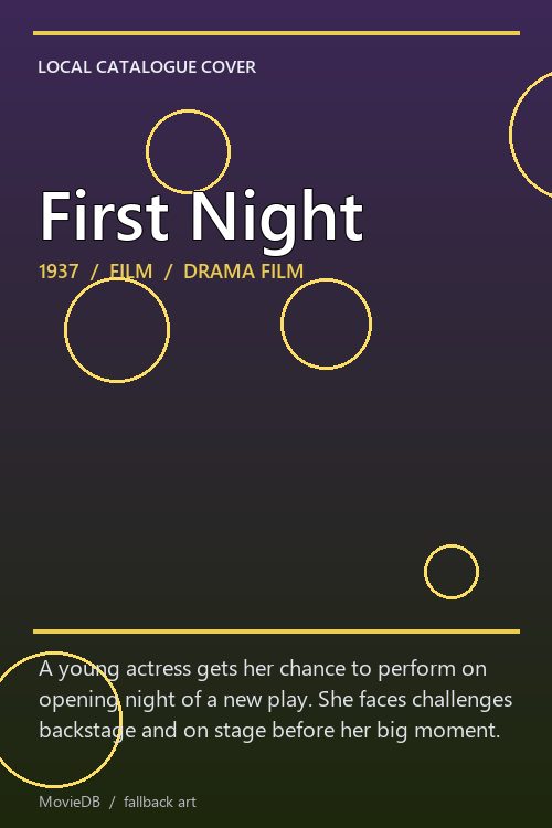 First Night poster