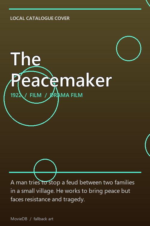 The Peacemaker poster