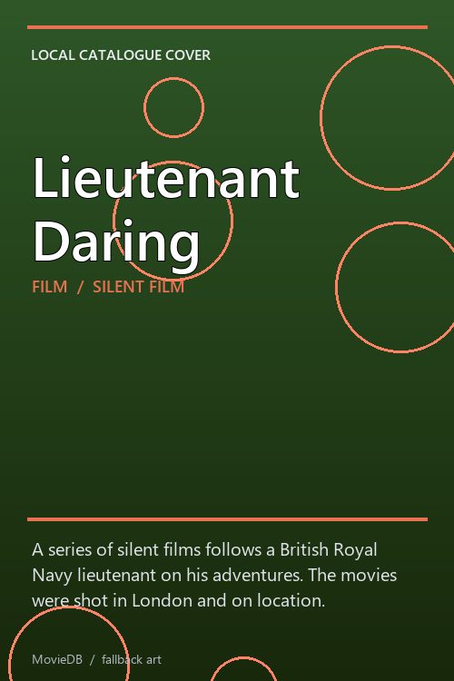 Lieutenant Daring poster