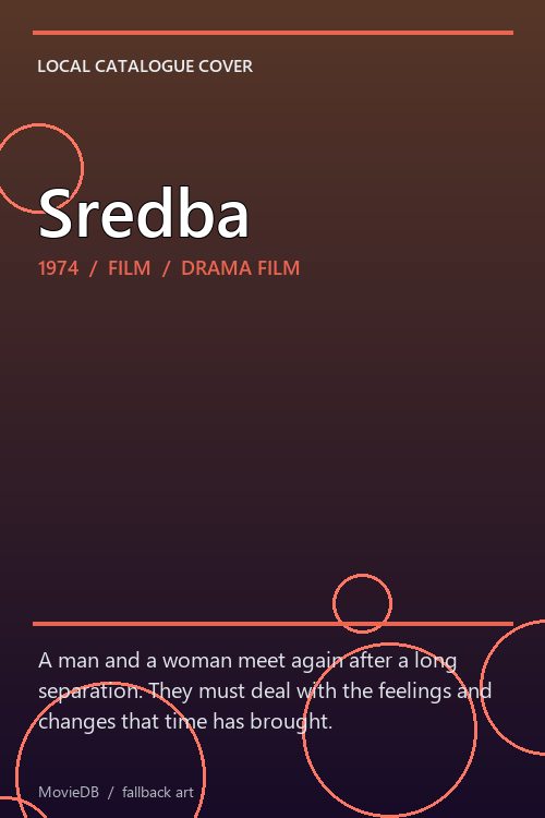 Sredba poster