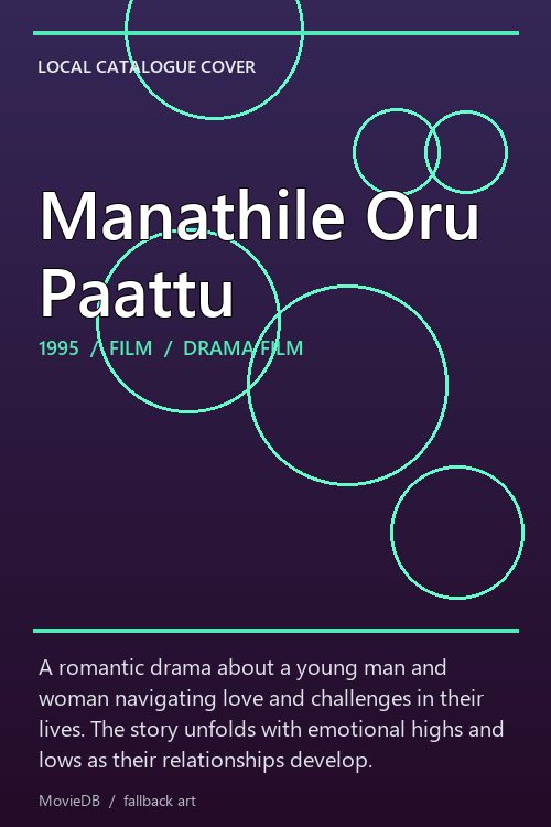 Manathile Oru Paattu poster