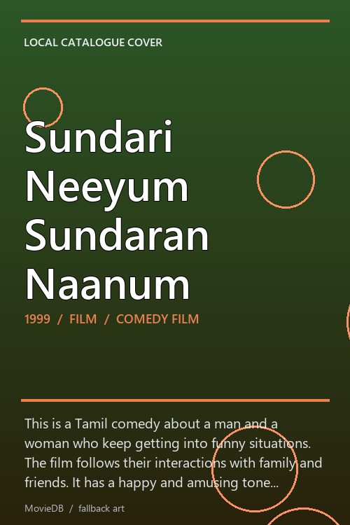 Sundari Neeyum Sundaran Naanum poster
