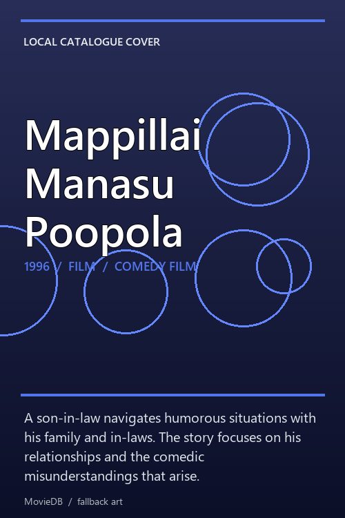 Mappillai Manasu Poopola poster