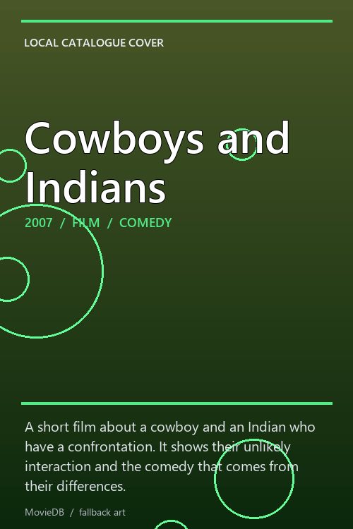 Cowboys and Indians poster