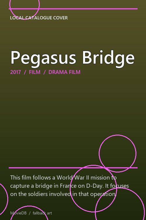 Pegasus Bridge poster