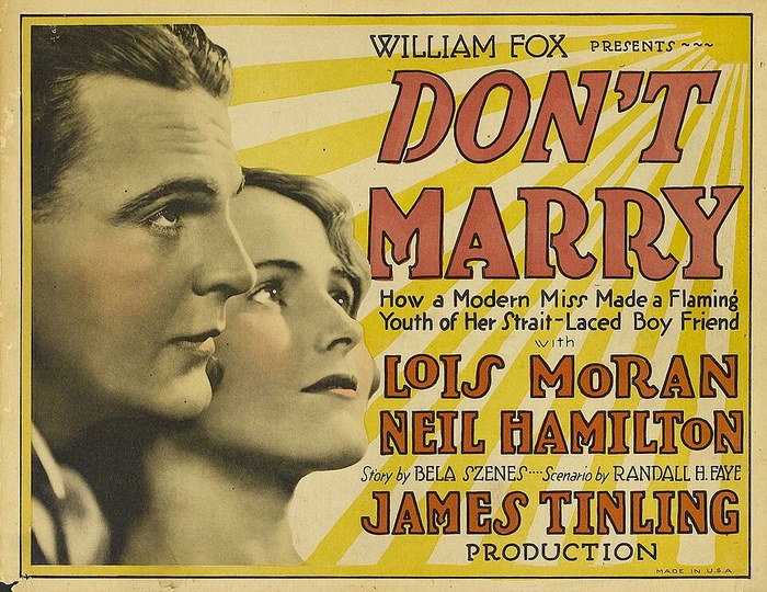 Don't Marry poster