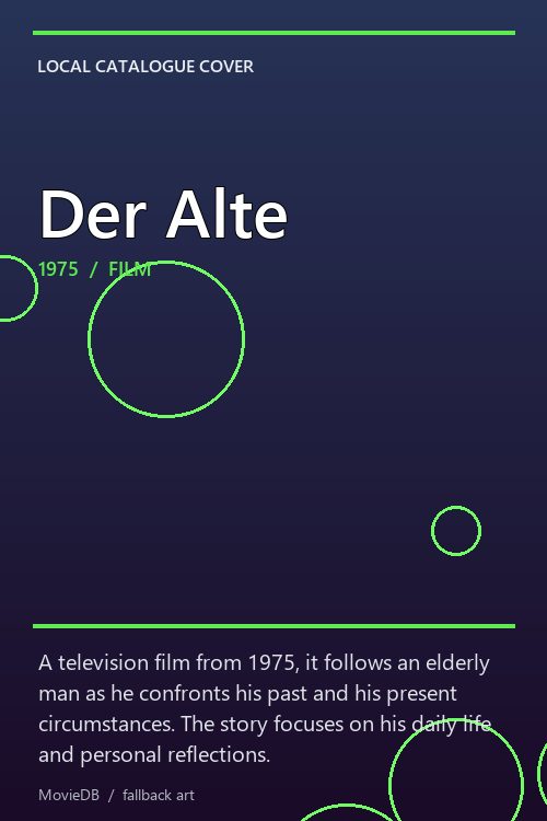 Der Alte poster