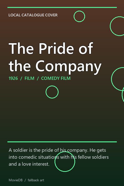 The Pride of the Company poster