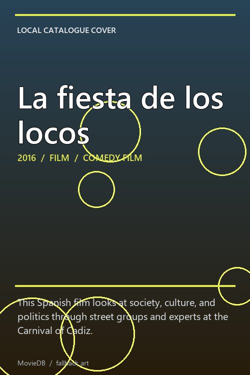 La fiesta de los locos poster