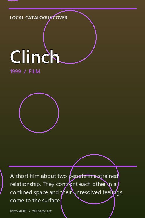 Clinch poster
