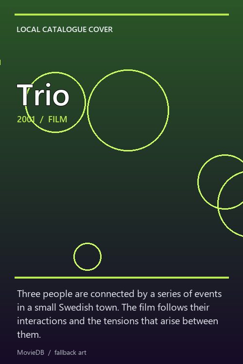 Trio poster