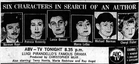Six Characters in Search of an Author poster