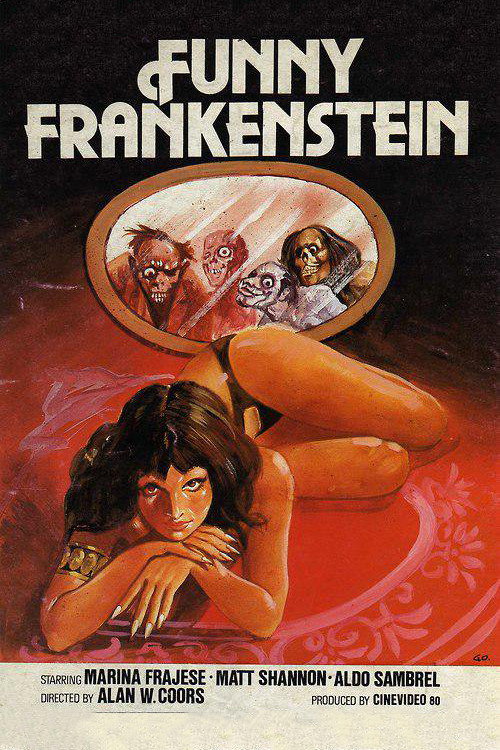 Funny Frankestein poster