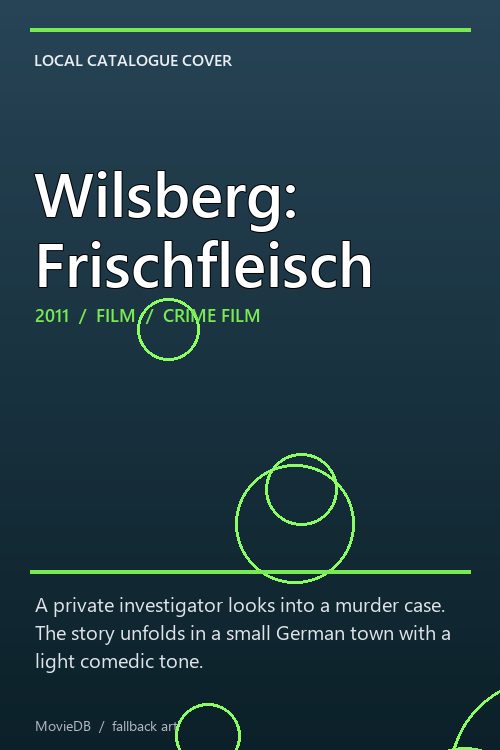 Wilsberg: Frischfleisch poster