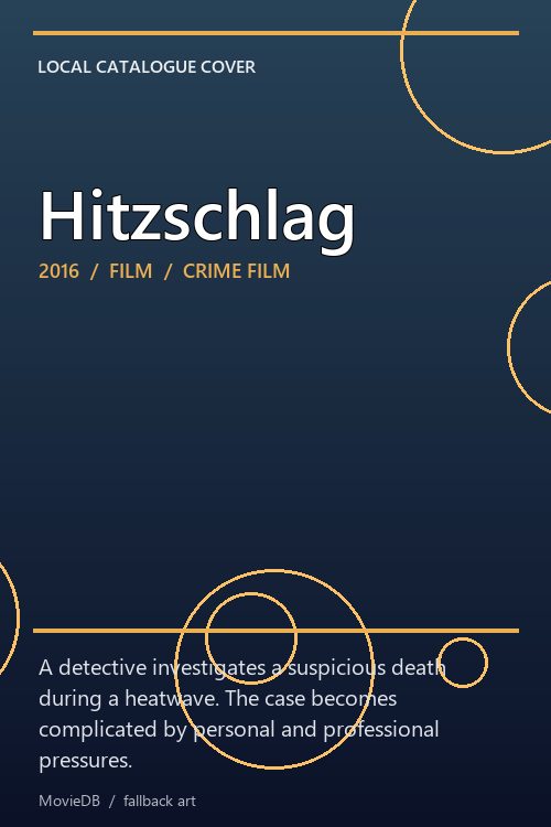 Hitzschlag poster