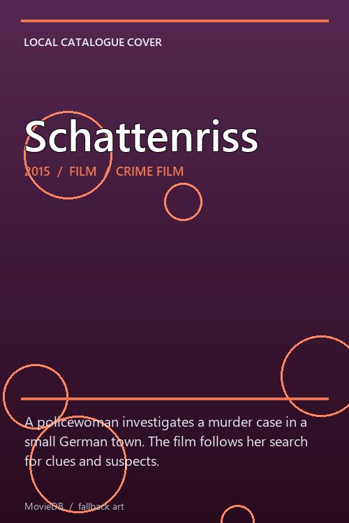 Schattenriss poster
