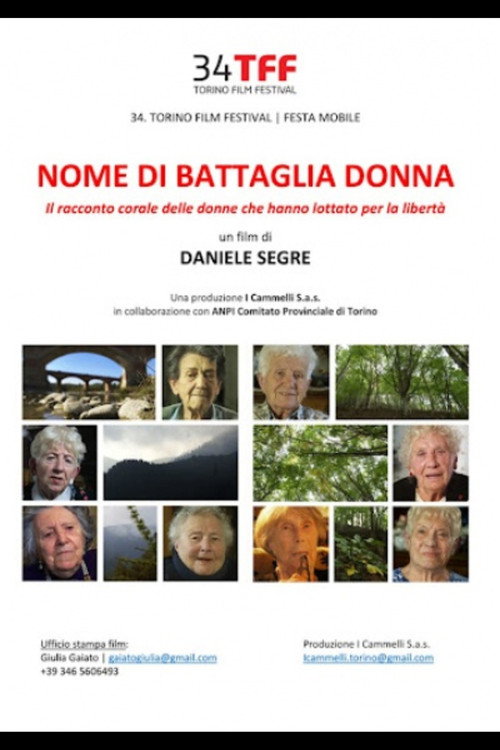Nome di battaglia Donna poster