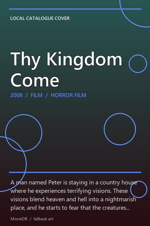 Thy Kingdom Come poster