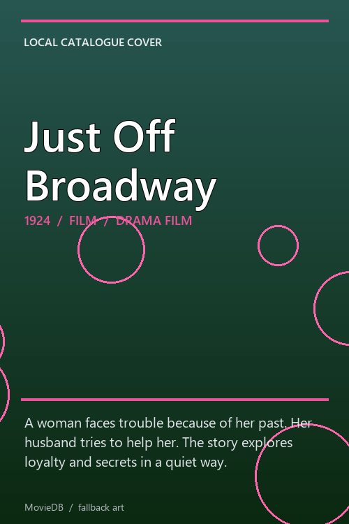 Just Off Broadway poster