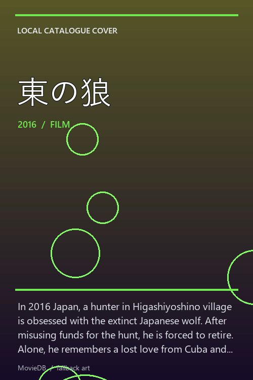 東の狼 poster