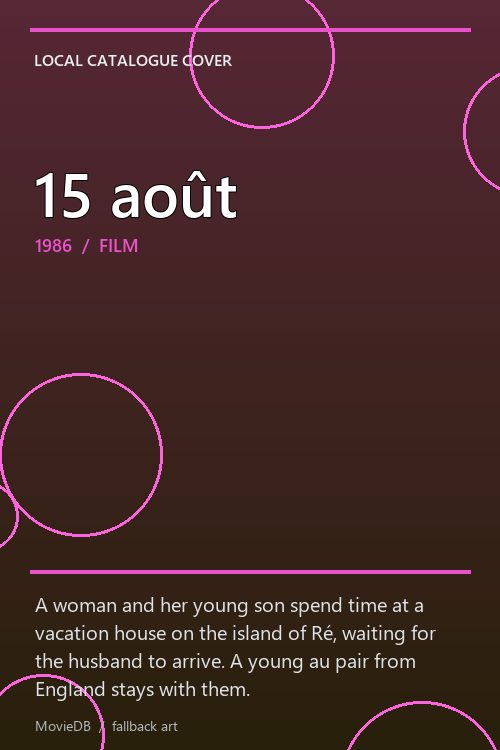 15 août poster