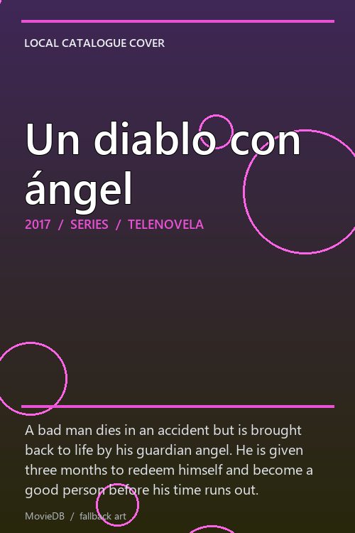 Un diablo con ángel poster