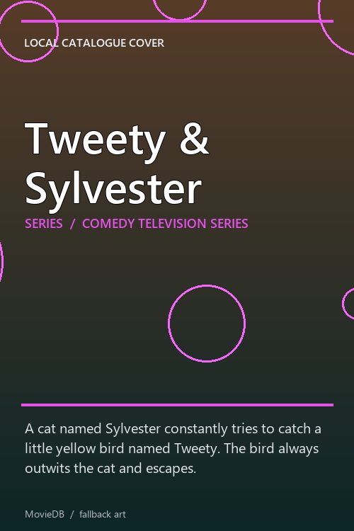Tweety & Sylvester poster